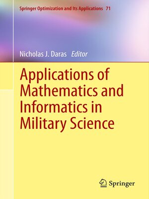 cover image of Applications of Mathematics and Informatics in Military Science